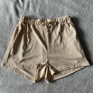 High Waist Sweat Shorts